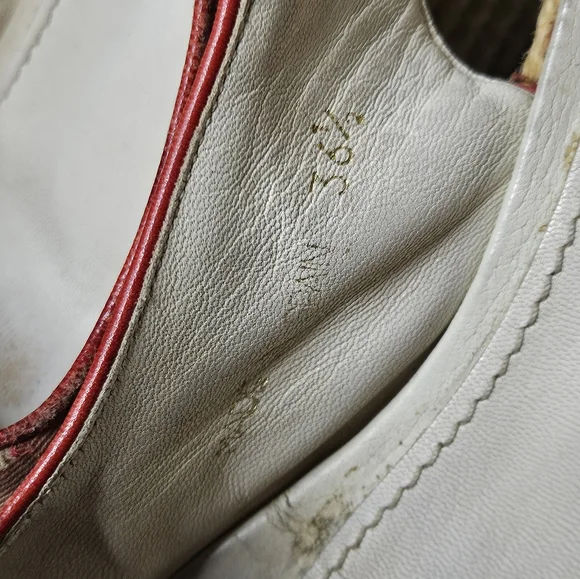 Louis Vuitton Monogram Heel Wedge Slip Open Toed Shoes Sz. 36.5 - Picture 7 of 13